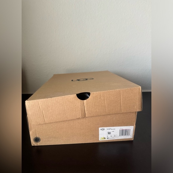 NIB UGG Women’s Fluff Yeah Slide Slipper Slingback Yellow and Gray Size 10 - Picture 15 of 15